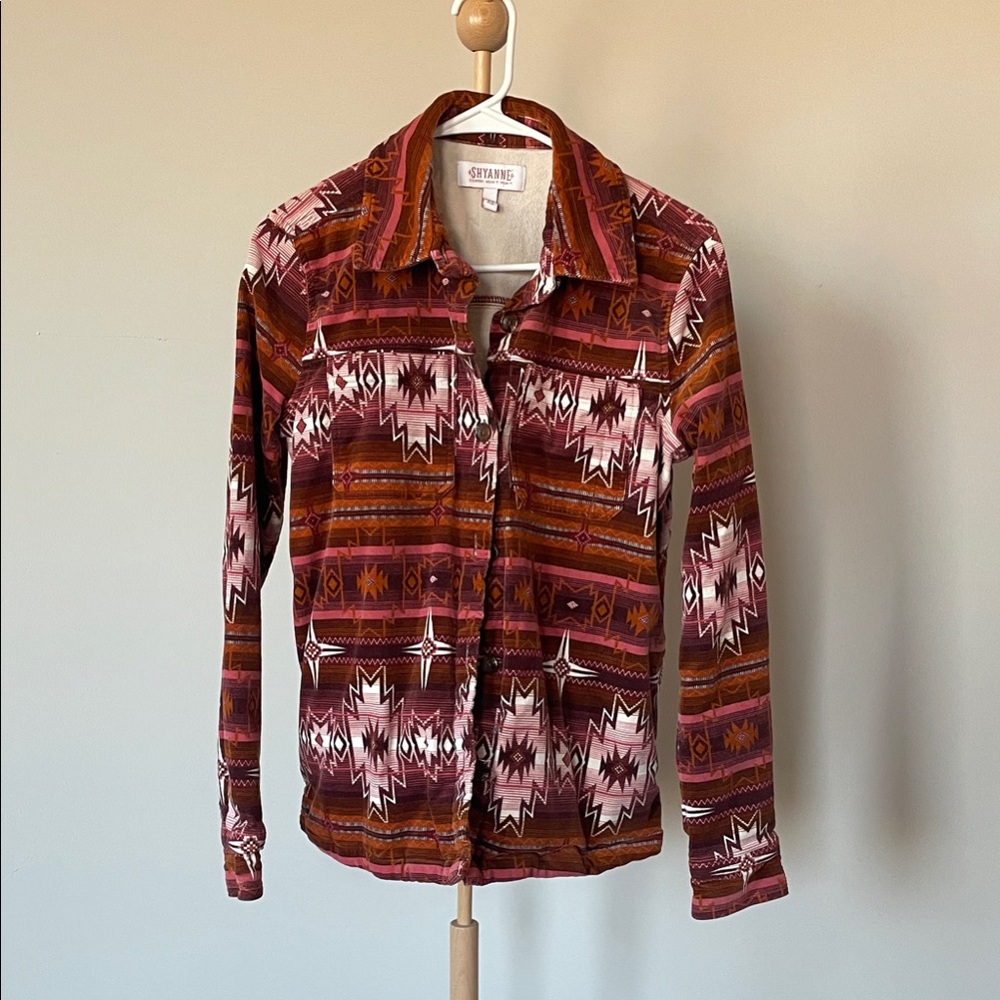 Shyanne Aztec Patterned Jacket - image 1